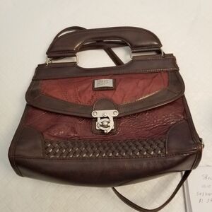 Mar Chantel Purse Vintage Brown 10 X 6.5 X 3.5